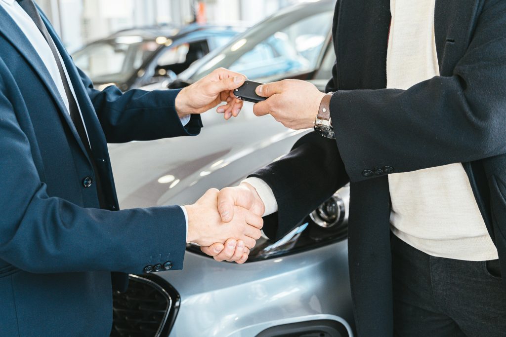 Vente voiture conclue en concession