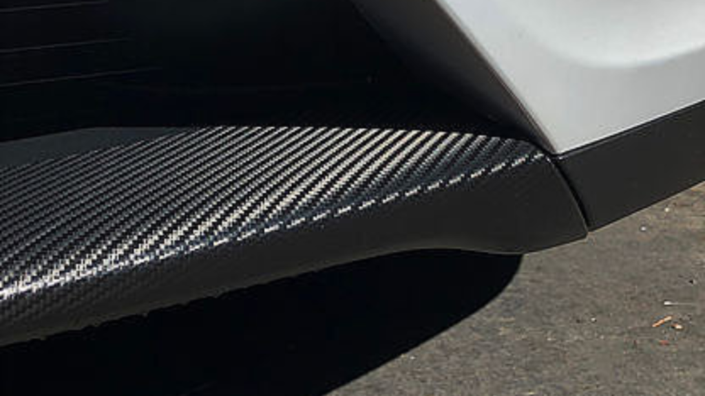 Texture carbone satinée