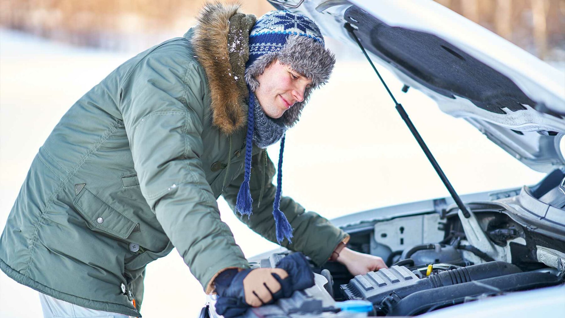 Test batterie voiture en hiver
